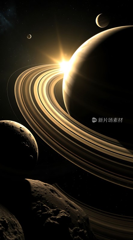 太阳系行星环舞