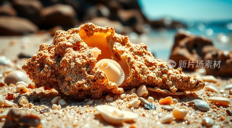 阳光下的贝壳世界