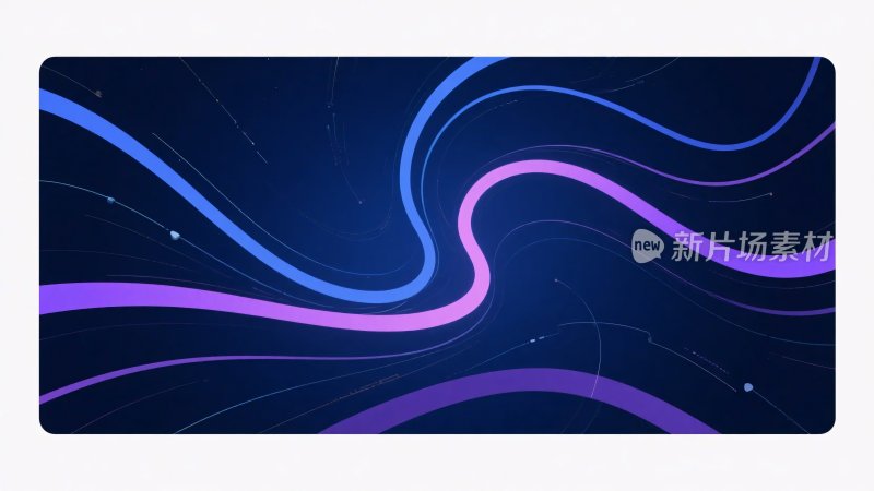 蓝紫色动感线条背景图