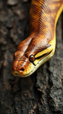 黄褐蛇影 黄褐蛇影