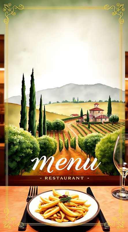 田园风光餐厅菜单