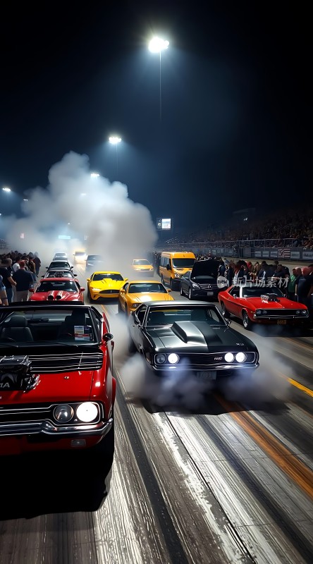 赛车之夜速度与激情的碰撞