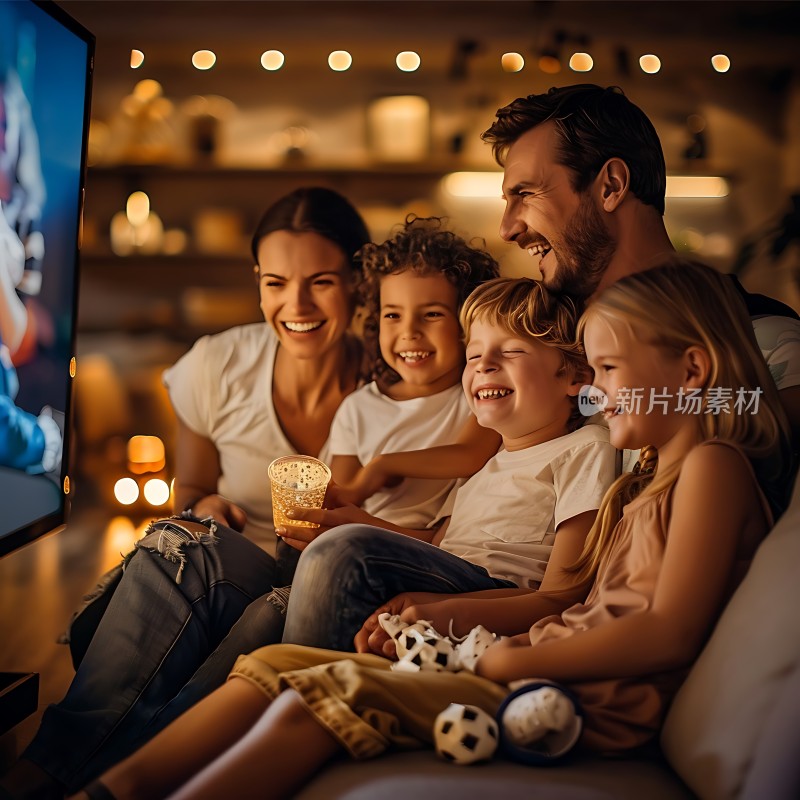 温馨家庭共度美好时光