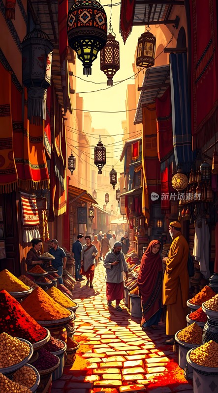 **异域集市繁华夜市**