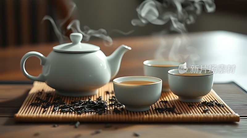 茶香四溢品茗时光