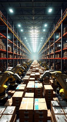 智能仓储机器人高效作业 智能仓储机器人高效作业