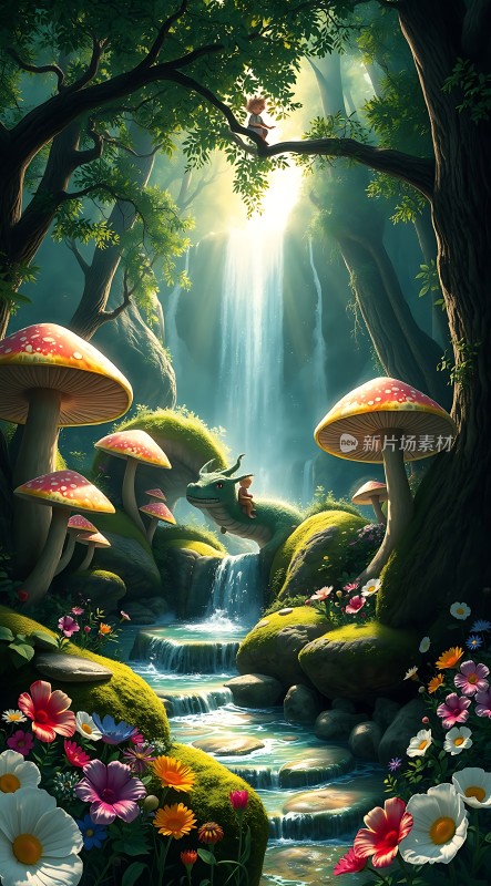 奇幻森林秘境之旅