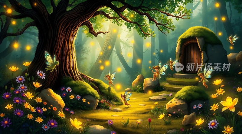 精灵森林秘境探险