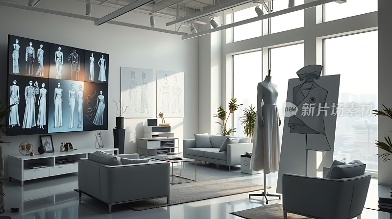 时尚设计工作室灵感与创意的汇聚之地