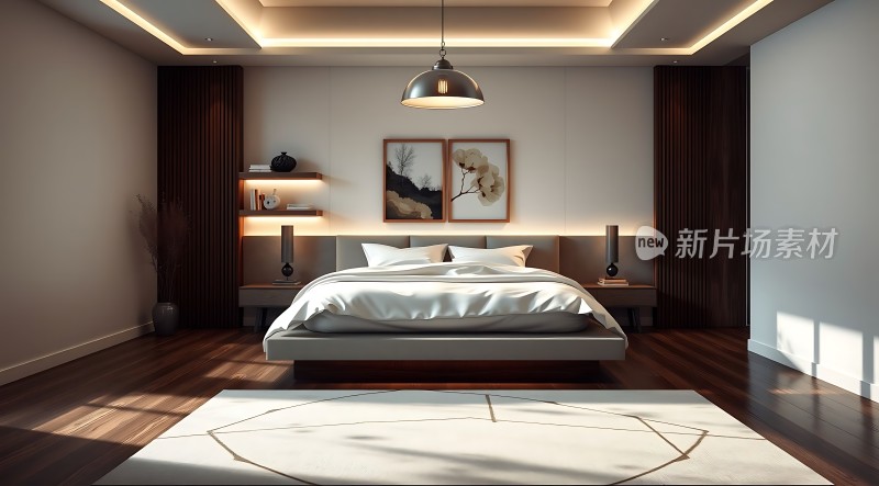 现代卧室设计简约风格温馨舒适