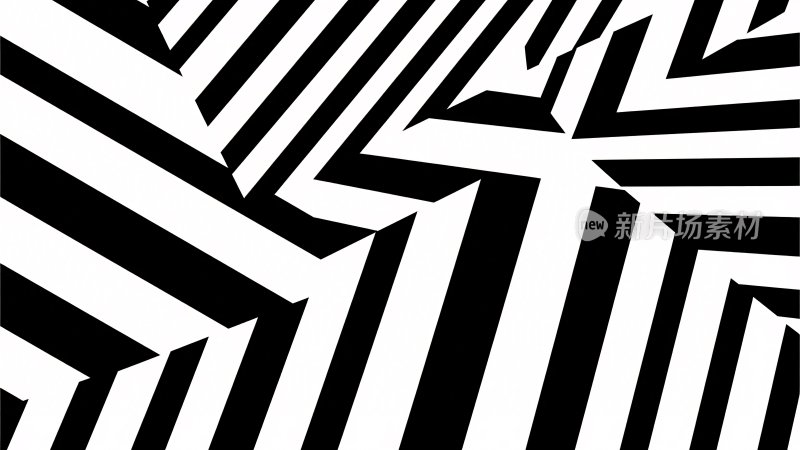 黑白条纹几何图案背景
