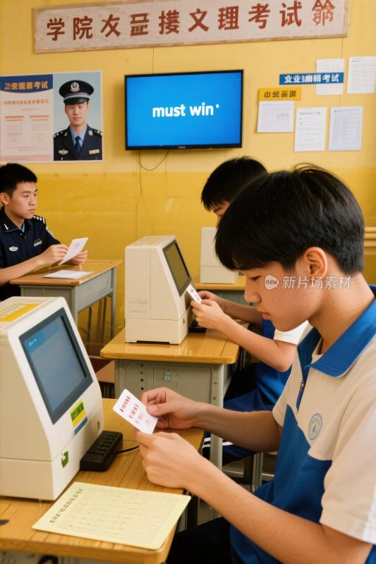 学院交互式考试场景