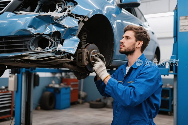 汽车维修场景图片