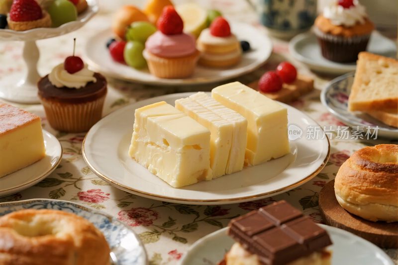 甜点美食展示图