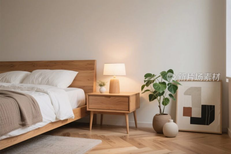 现代简约卧室场景