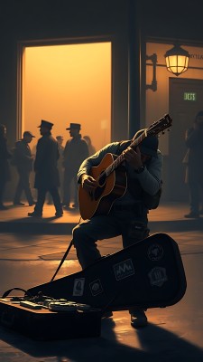 街头吉他手 街头吉他手