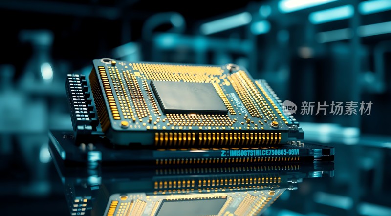 新片场素材芯片科技感