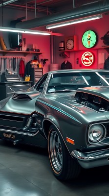 车库里的经典赛车 车库里的经典赛车