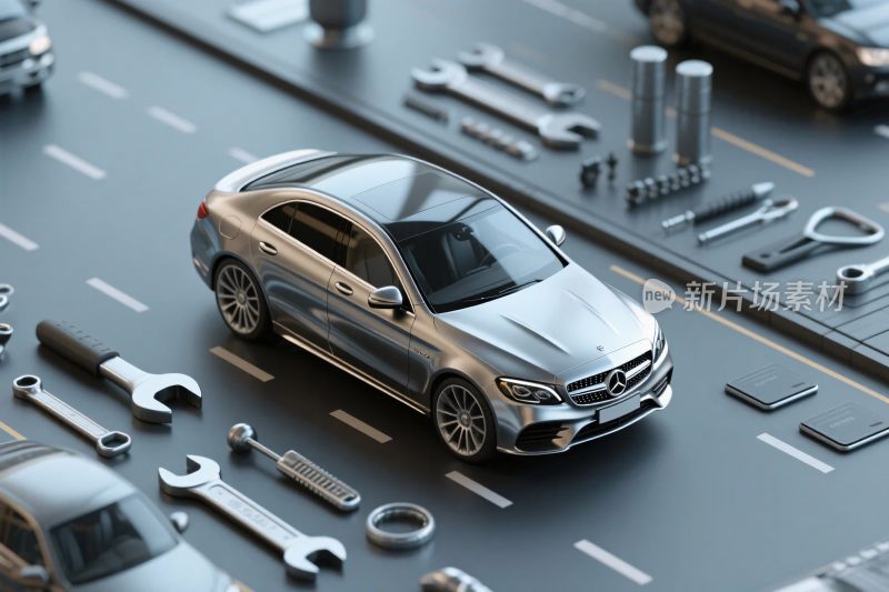 汽车维修工具场景