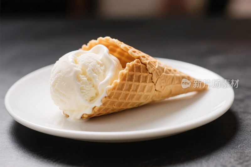 美味冰淇淋甜筒