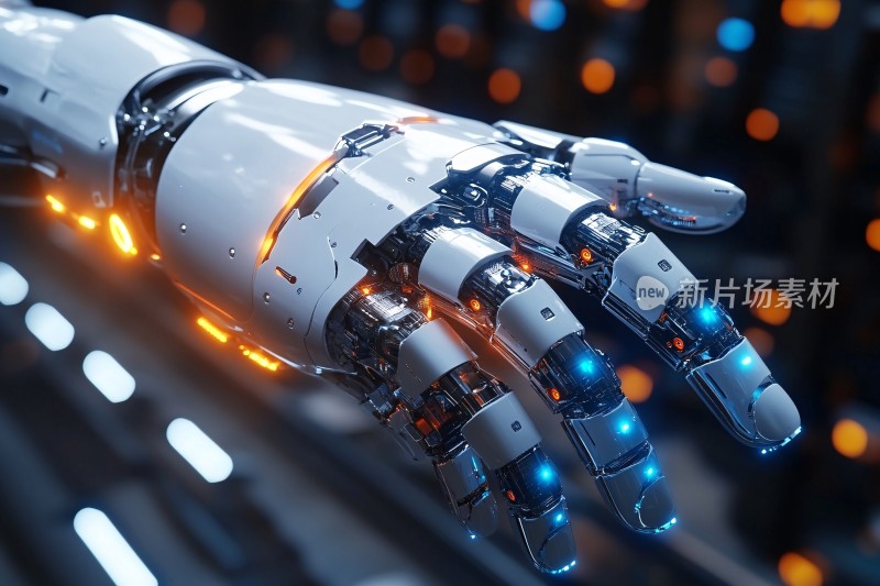 科技感十足的机械手臂