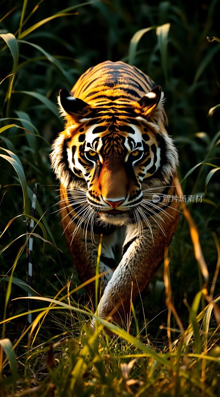 草原上的猛虎出没