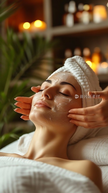 面部护理放松时光