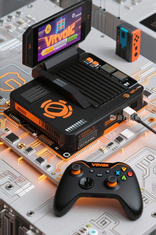 游戏掌机与手柄展示