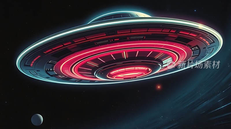 外星飞碟降临地球