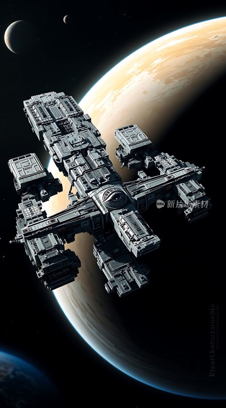 星际飞船探索未知宇宙