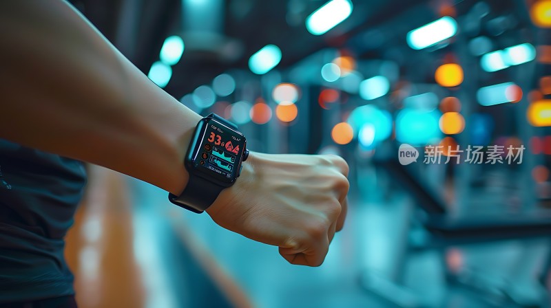 智能手表健身追踪器记录健康生活每一刻