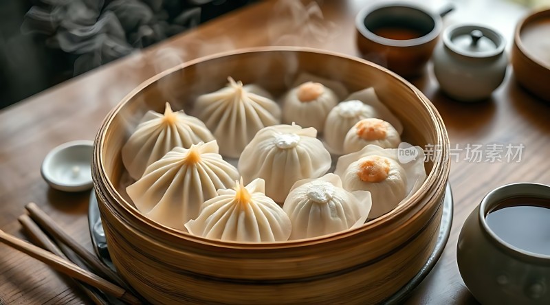 蒸笼里的美味点心