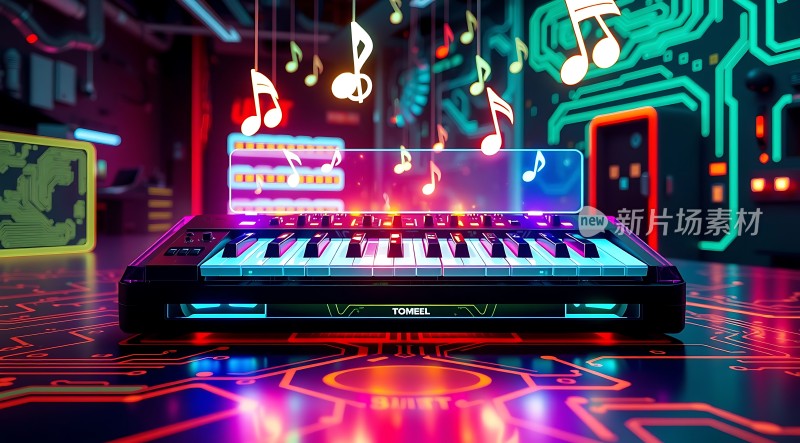 未来科技音乐键盘