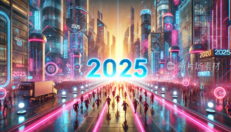 赛博朋克之夜奔向2025