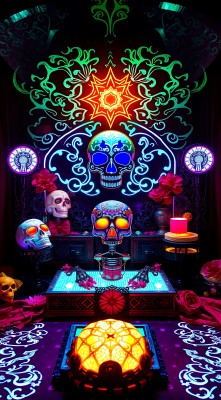 霓虹骷髅祭坛