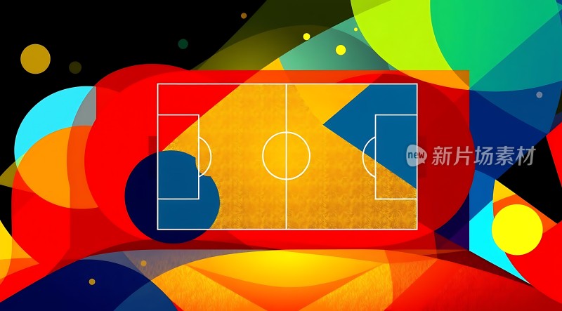 新片场素材 足球赛精彩瞬间