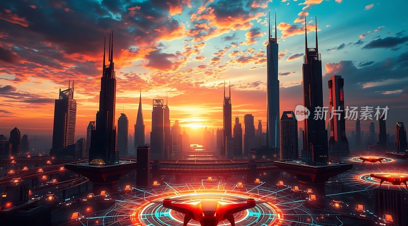 未来之城科技与建筑的交响曲
