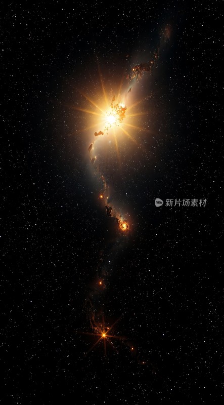 宇宙奇观星云与恒星