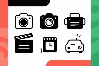 媒体相关图标集合