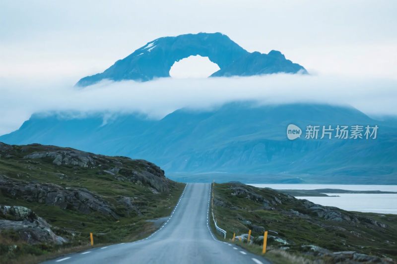 山水公路风景图