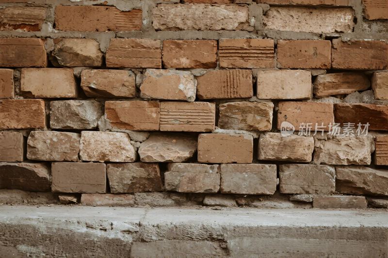 老旧砖墙背景