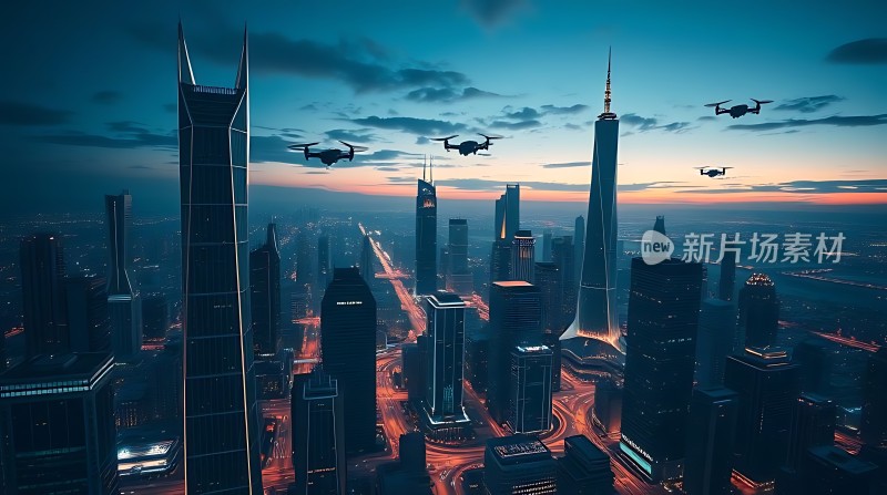 未来之城科技与建筑的交响曲
