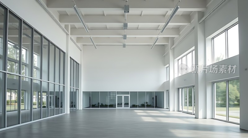 现代简约风格大厅宽敞明亮的空间设计