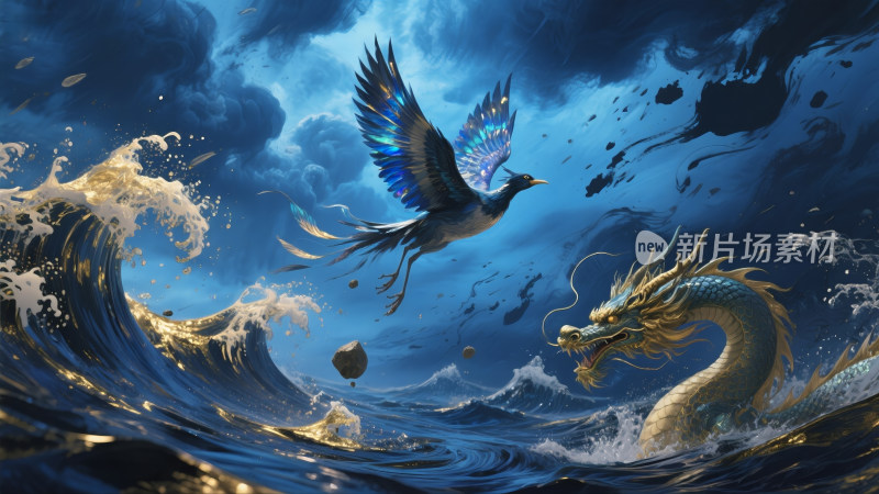 山海经神话故事精卫填海