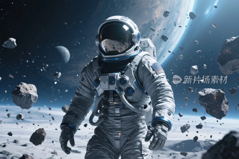 太空宇航员场景