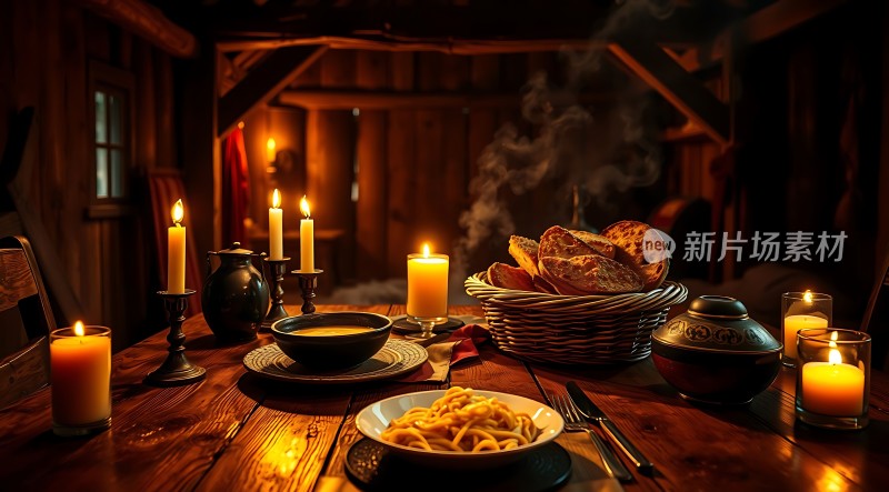 烛光晚餐温馨时刻