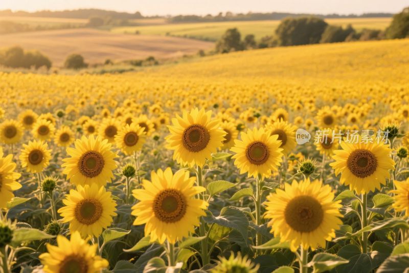 向日葵田园风景