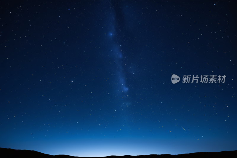 星空有几颗星星和几朵云高清背景纹理图片