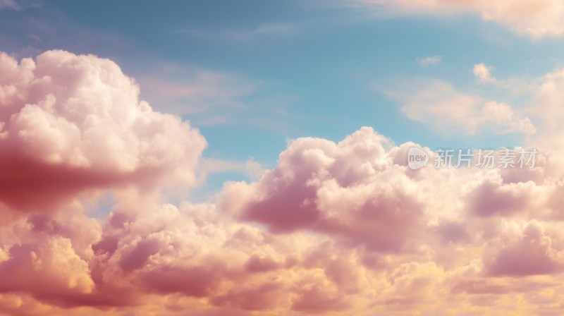 梦幻唯美的天空云朵景象