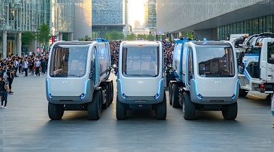 未来城市智能物流车引领高效运输新时代